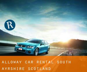 Alloway car rental (South Ayrshire, Scotland)