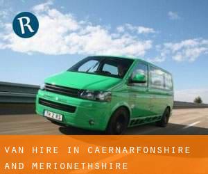 Van Hire in Caernarfonshire and Merionethshire