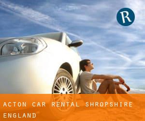 Acton car rental (Shropshire, England)