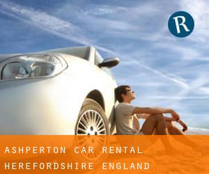 Ashperton car rental (Herefordshire, England)