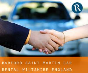 Barford Saint Martin car rental (Wiltshire, England)