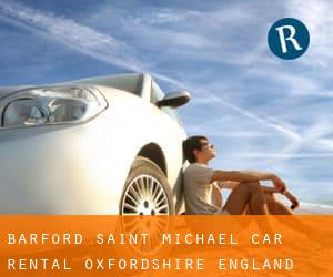 Barford Saint Michael car rental (Oxfordshire, England)
