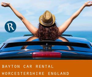 Bayton car rental (Worcestershire, England)