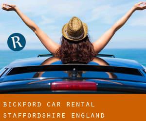 Bickford car rental (Staffordshire, England)
