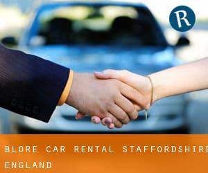 Blore car rental (Staffordshire, England)