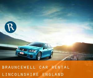Brauncewell car rental (Lincolnshire, England)