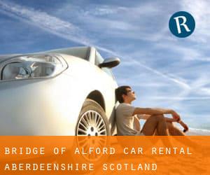 Bridge of Alford car rental (Aberdeenshire, Scotland)