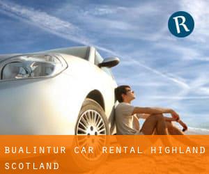 Bualintur car rental (Highland, Scotland)
