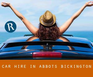 Car Hire in Abbots Bickington