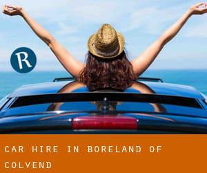 Car Hire in Boreland of Colvend