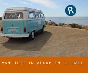 Van Hire in Alsop en le Dale