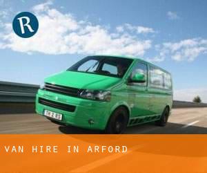 Van Hire in Arford