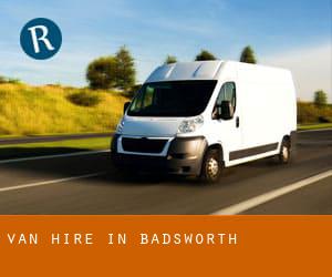 Van Hire in Badsworth Van Hire in Badsworth