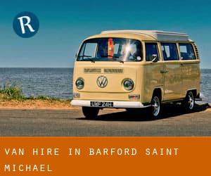 Van Hire in Barford Saint Michael