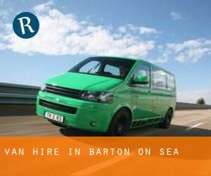 Van Hire in Barton on Sea