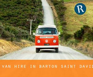 Van Hire in Barton Saint David