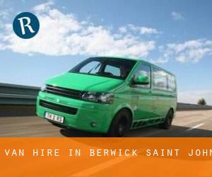 Van Hire in Berwick Saint John