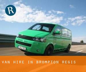 Van Hire in Brompton Regis Van Hire in Brompton Regis