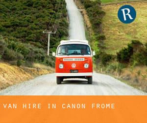 Van Hire in Canon Frome