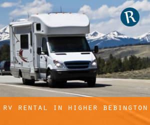 RV Rental in Higher Bebington