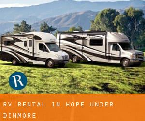 RV Rental in Hope under Dinmore