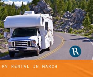 RV Rental in March