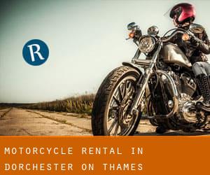 Motorcycle Rental in Dorchester on Thames