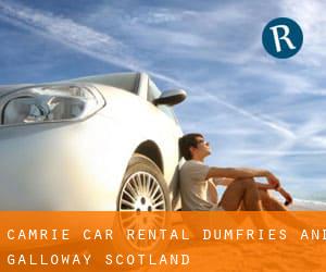 Camrie car rental (Dumfries and Galloway, Scotland)