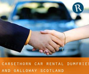 Carsethorn car rental (Dumfries and Galloway, Scotland)