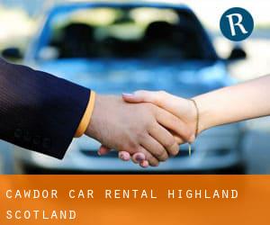 Cawdor car rental (Highland, Scotland)