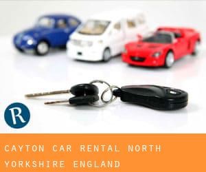 Cayton car rental (North Yorkshire, England)