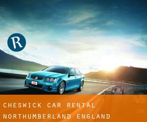 Cheswick car rental (Northumberland, England)