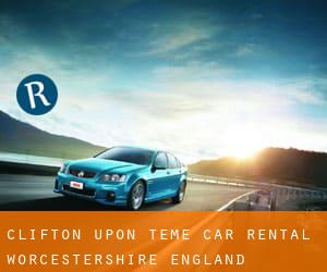 Clifton upon Teme car rental (Worcestershire, England)