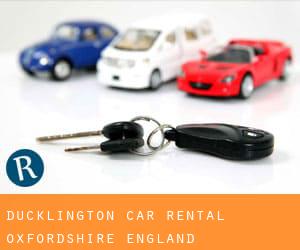 Ducklington car rental (Oxfordshire, England)