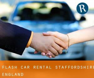 Flash car rental (Staffordshire, England)