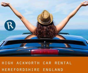 High Ackworth car rental (Herefordshire, England)
