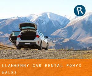 Llangenny car rental (Powys, Wales)