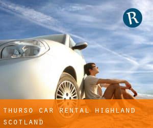 Thurso car rental (Highland, Scotland)